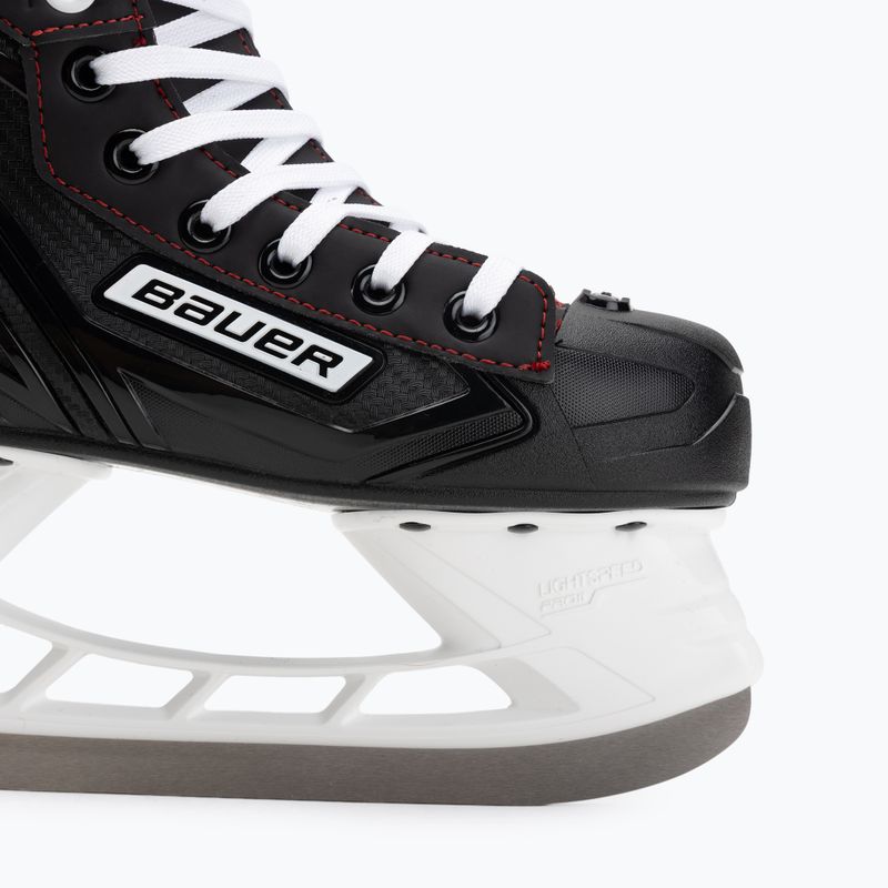 Łyżwy hokejowe dziecięce Bauer Speed Jr black 7