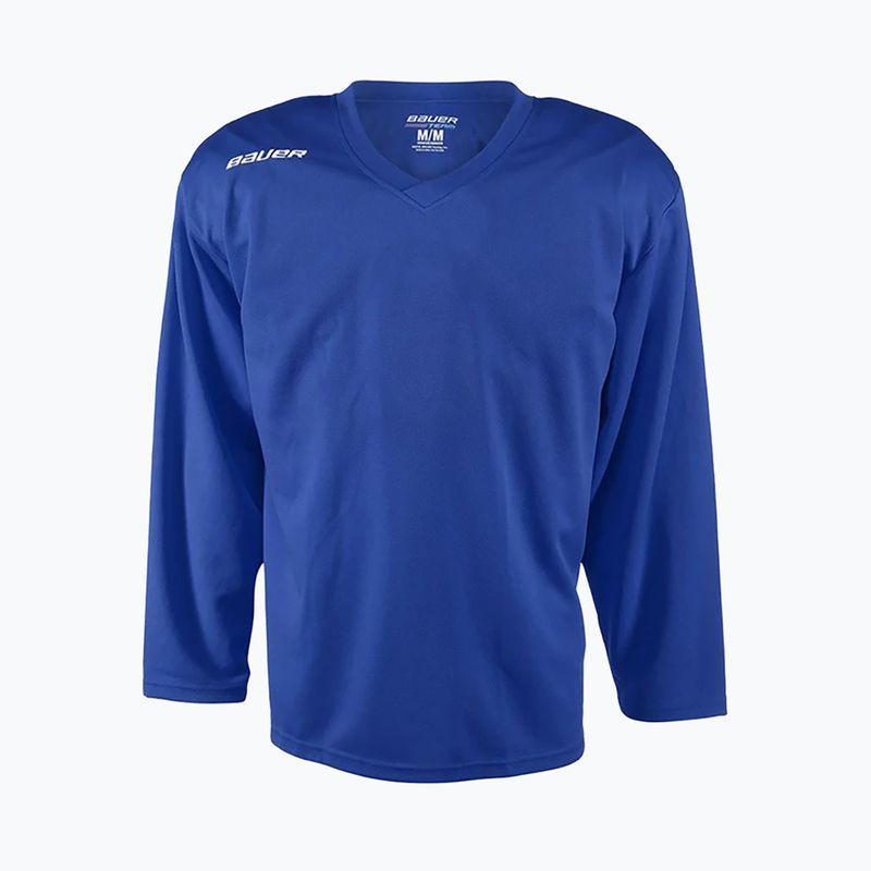 Longsleeve hokejowy dziecięcy Bauer Flex Practice Jersey Jr blue