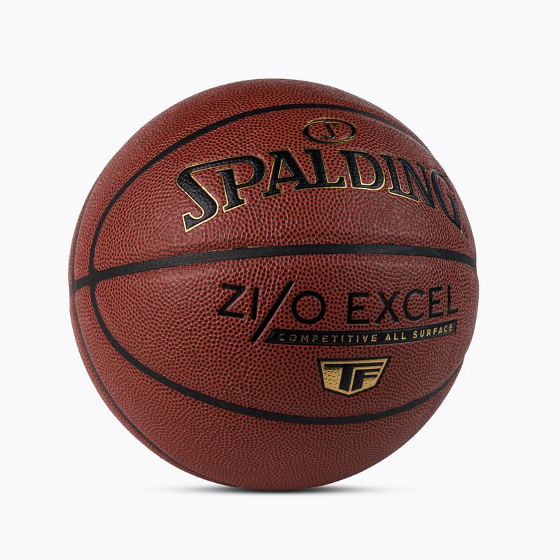 Piłka do koszykówki Spalding Zio Excel pomarańczowa rozmiar 7