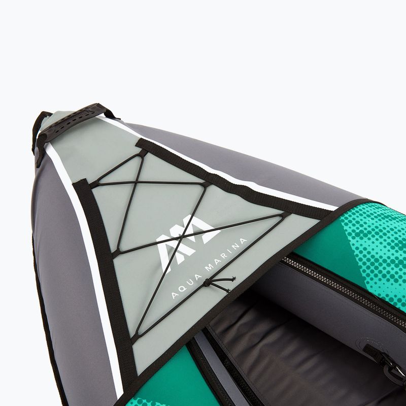 Kajak pompowany 3-osobowy Aqua Marina Laxo Recreational Kayak 12'6" 380 cm dark green 5