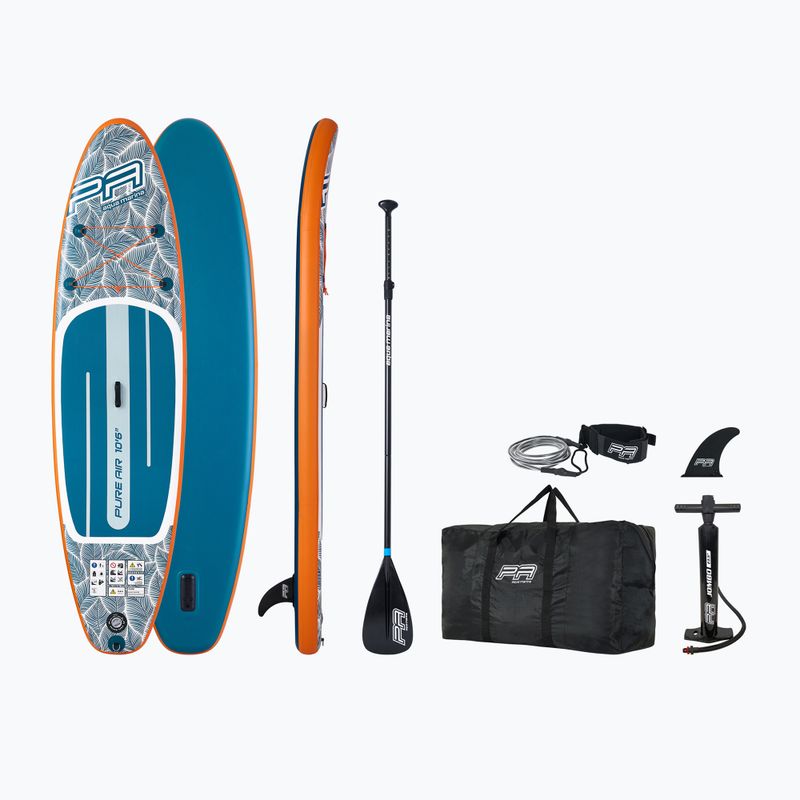 Zestaw deska SUP pompowana Aqua Marina Pure Air All-Round iSUP Tropic with 10'6" blue