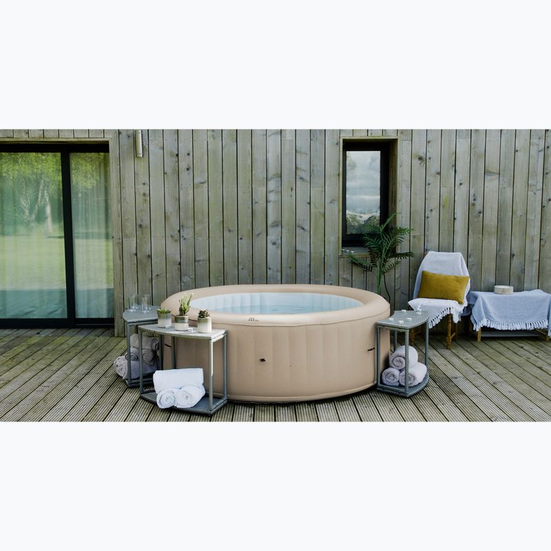 Basen z hydromasażem 6-osobowy MSpa Urban Bristol mokka 25