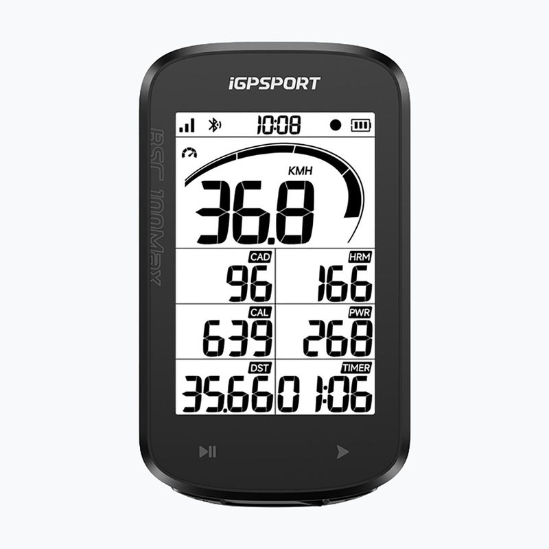 Licznik rowerowy iGPSport GPS BSC100 Max black