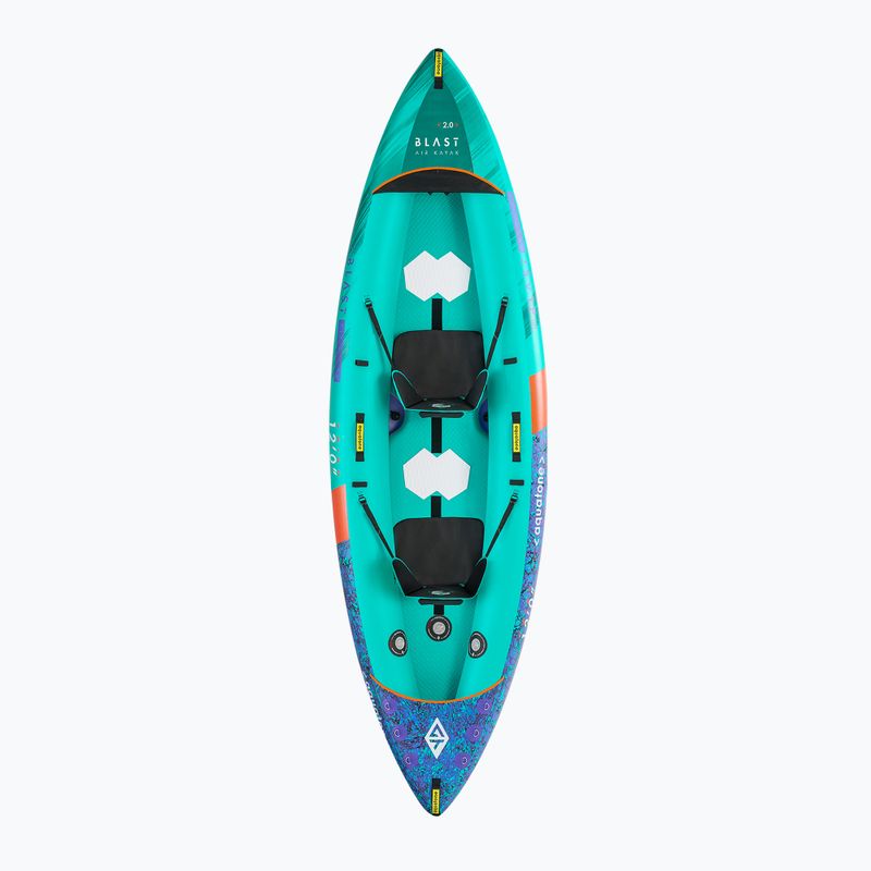 Kajak pompowany 2-osobowy Aquatone Blast 12'0" 365 cm 2