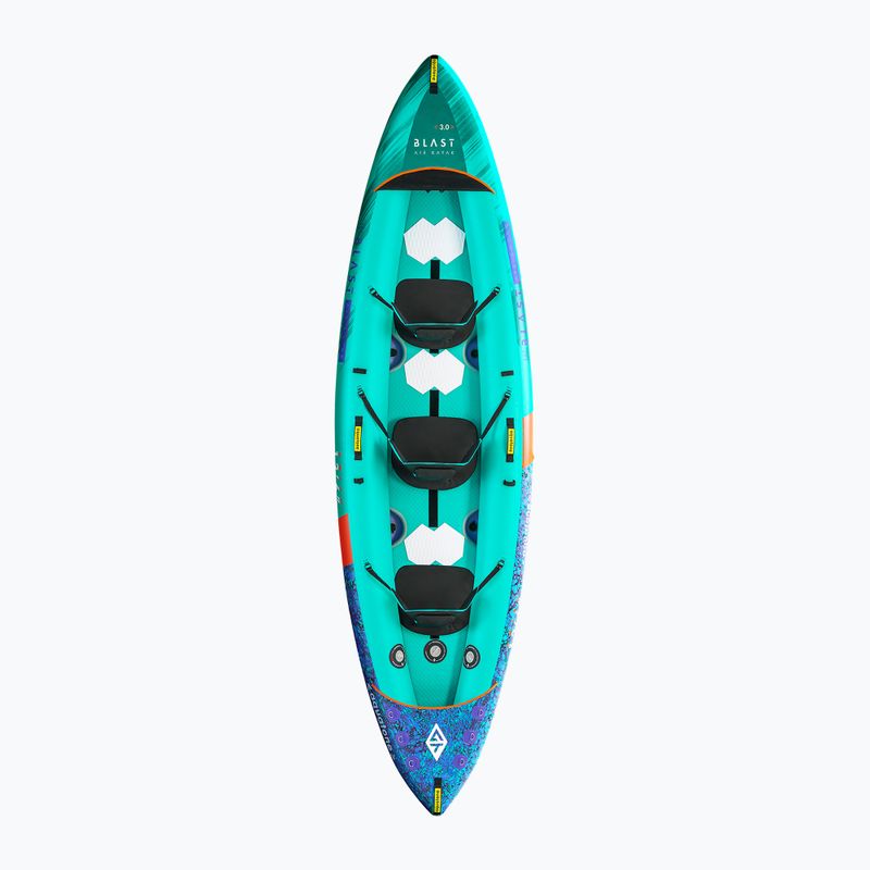 Kajak pompowany 3-osobowy Aquatone Blast 13'6" 410 cm 2