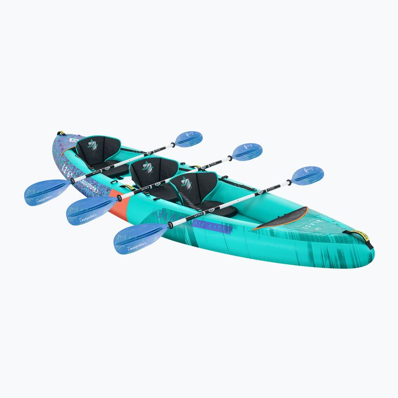 Kajak pompowany 3-osobowy Aquatone Blast 13'6" 410 cm 5