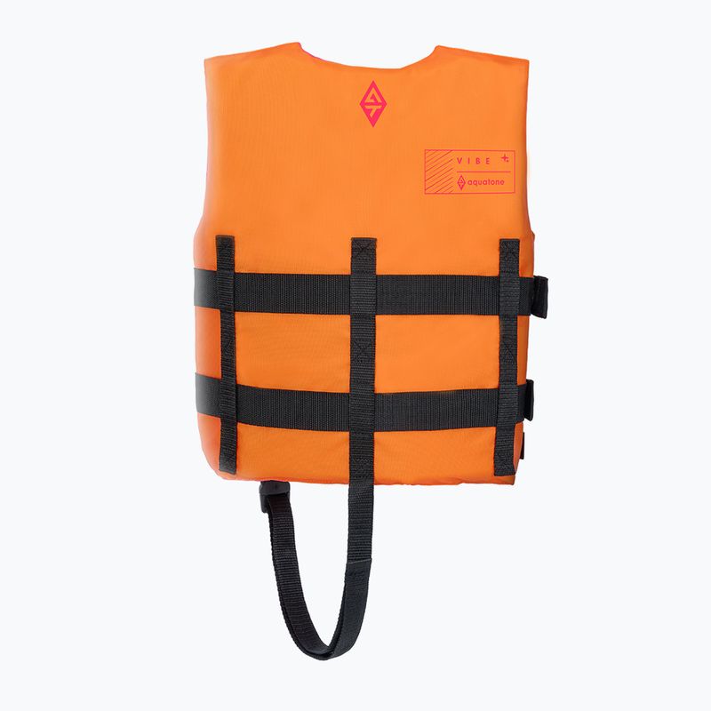 Kamizelka asekuracyjna dziecięca Aquatone Vibe Youth Safety Vest orange 2