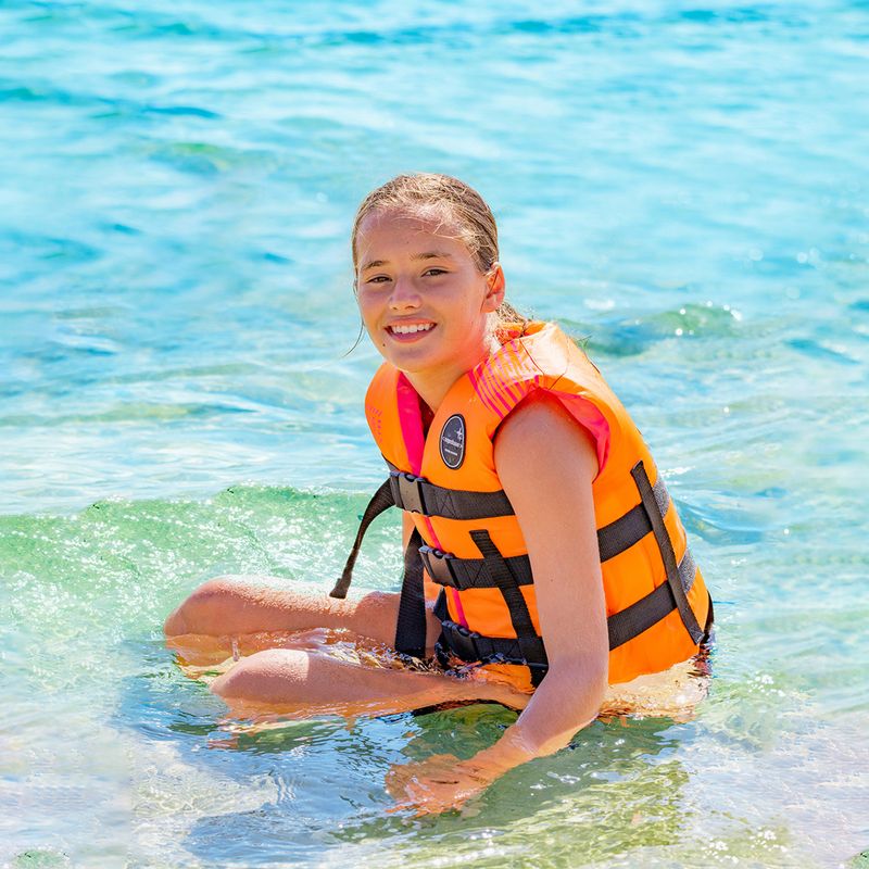 Kamizelka asekuracyjna dziecięca Aquatone Vibe Youth Safety Vest orange 8