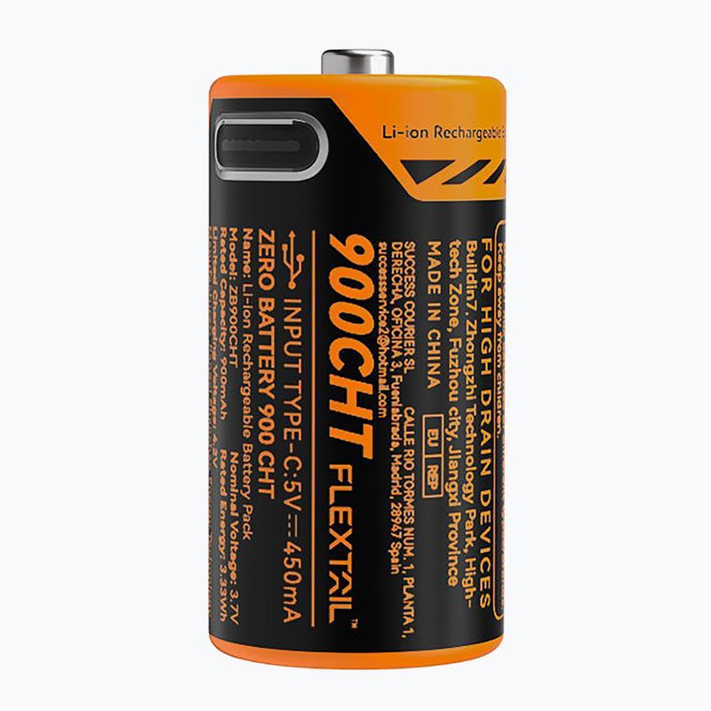 Akumulator FLEXTAIL Zero 900 Cht orange