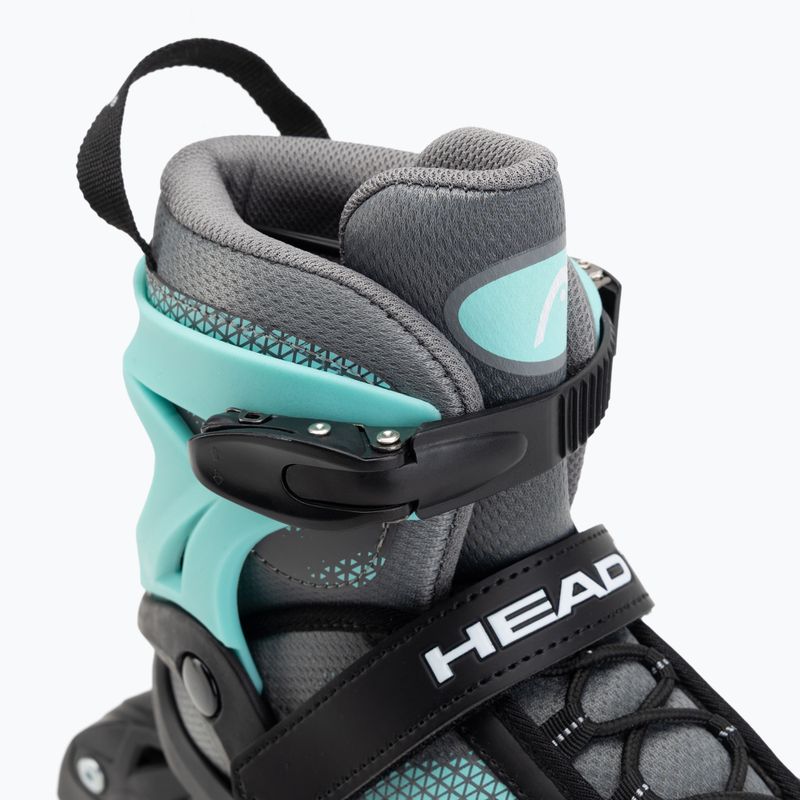 Łyżworolki dziecięce HEAD Galaxy 2w1 turkusowy 13