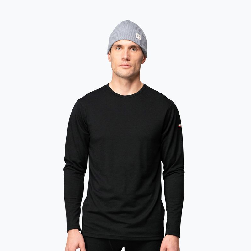 Bluza termoaktywna męska Devold Breeze Plus Merino 200 black