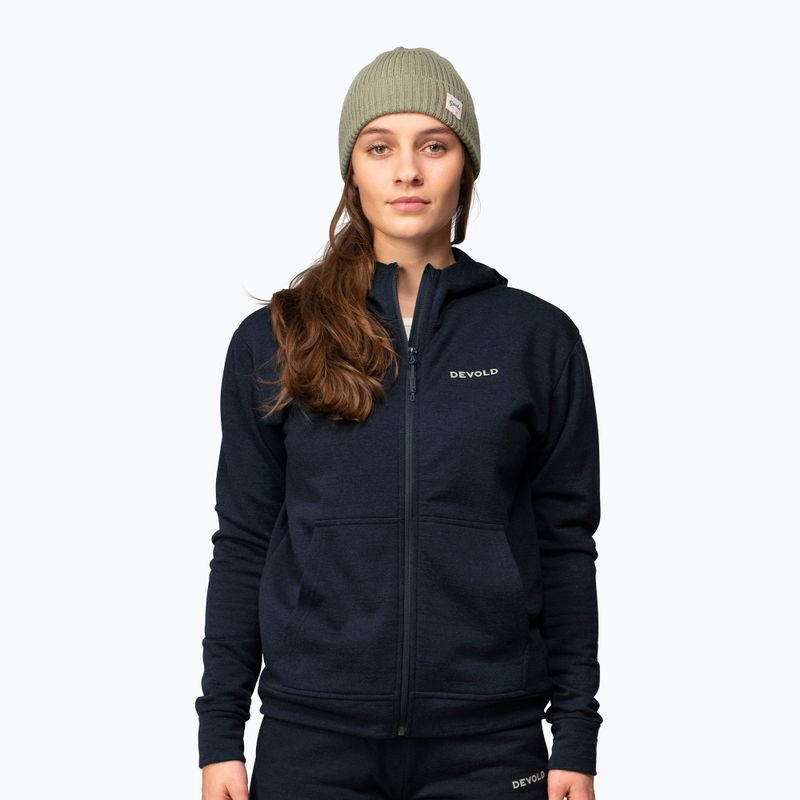 Bluza damska Devold Everyday Zip Hoodie ink