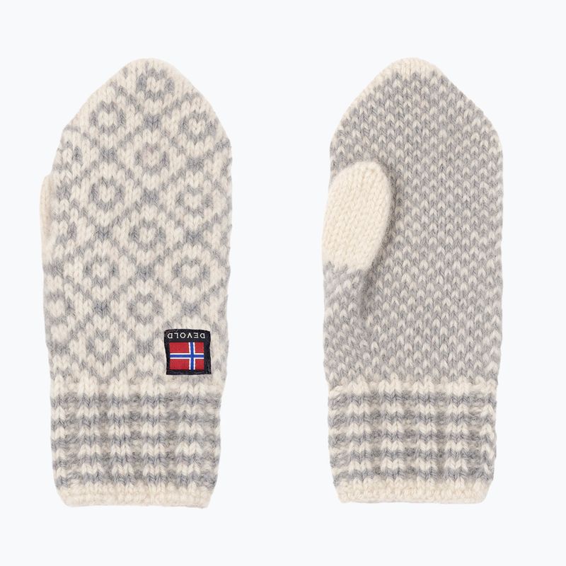 Rękawiczki Devold Svalbard Wool Mitten offwhite/grey