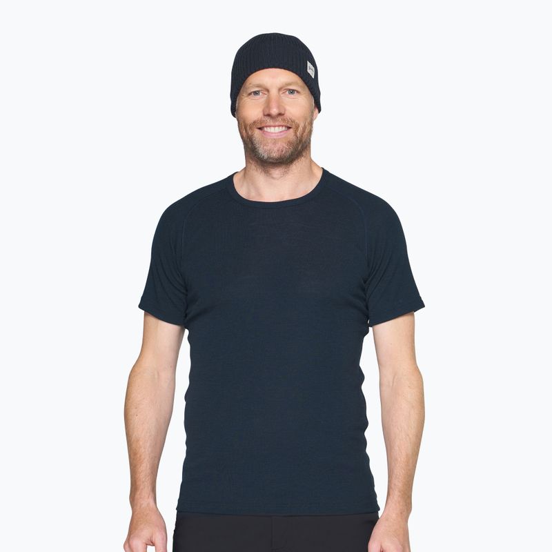 Koszulka termoaktywna męska Devold Adventure Merino 190 Tee Ink