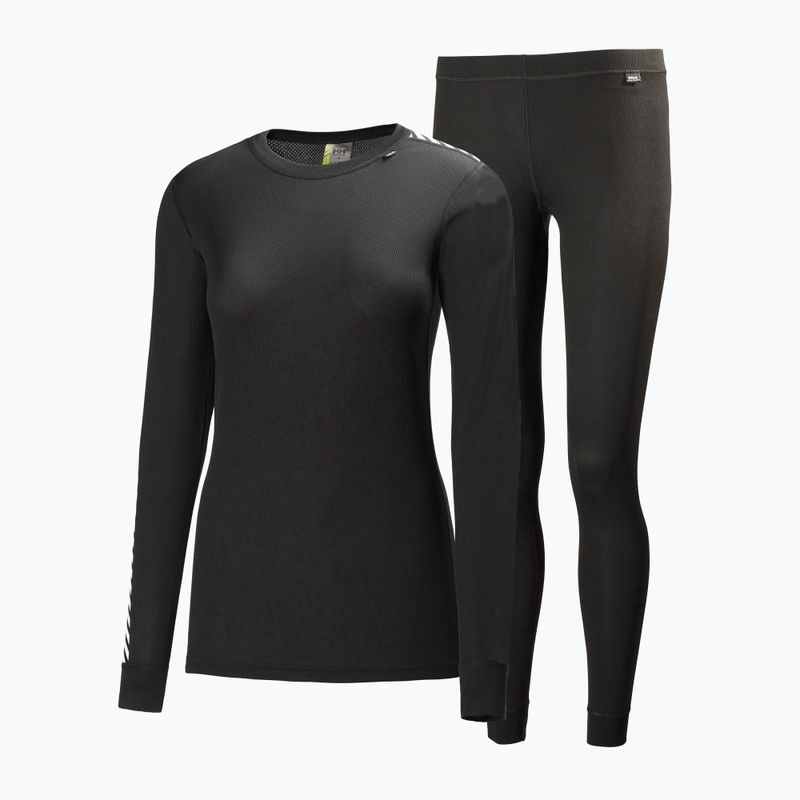 Komplet bielizny termoaktywnej damskiej Helly Hansen HH Comfort Light black 7
