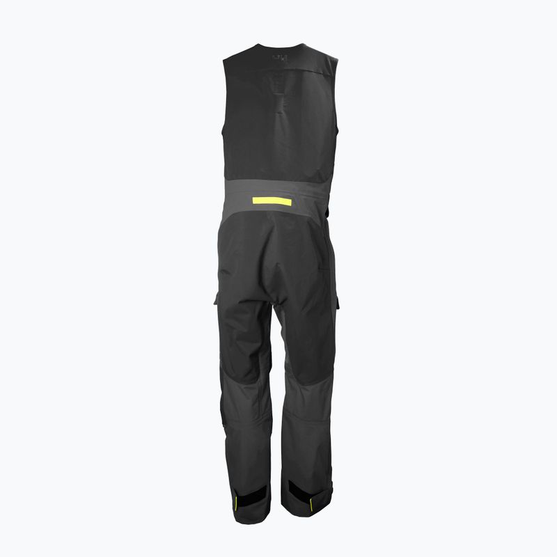 Kombinezon żeglarski męski Helly Hansen Aegir Race Salopette ebony 2
