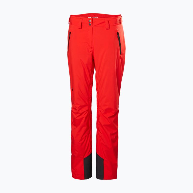 Spodnie narciarskie damskie Helly Hansen Legendary Insulated alert red 12