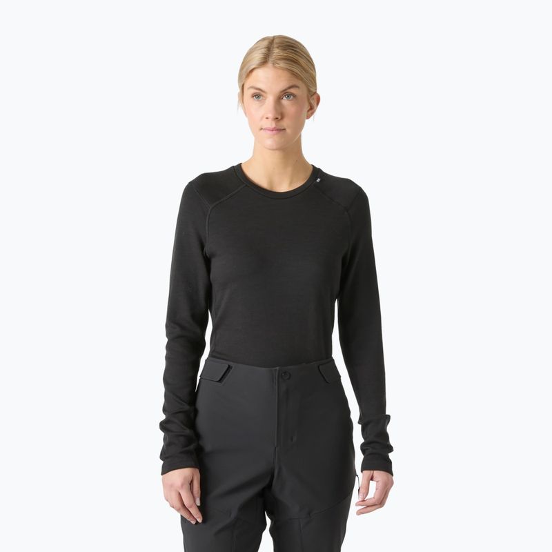 Bluza termoaktywna damska Helly Hansen Lifa Merino Midweight black
