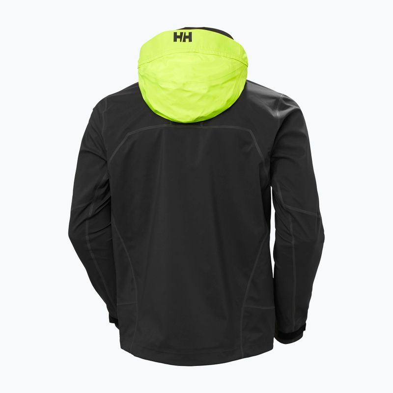 Kurtka żeglarska męska Helly Hansen HP Foil Shell ebony 8