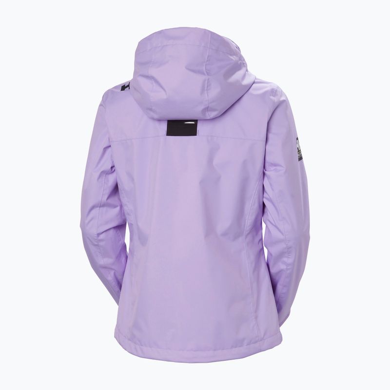 Kurtka żeglarska damska Helly Hansen Crew Hooded Midlayer heather 7