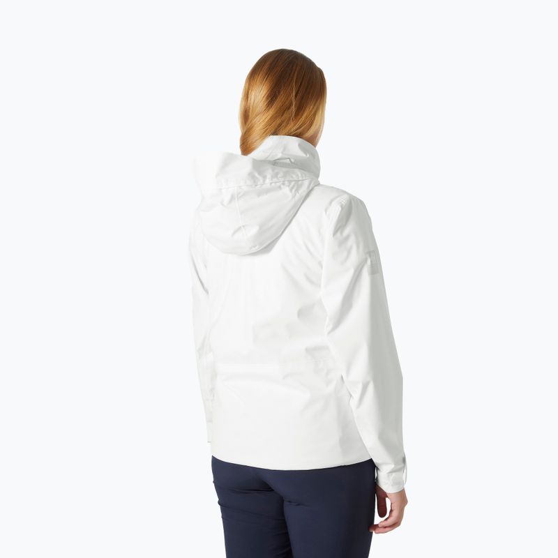 Kurtka żeglarska damska Helly Hansen HP Racing Lifaloft Hood white 2