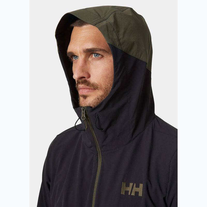 Kurtka softshell męska Helly Hansen Blaze Softshell Hood utility gre 3