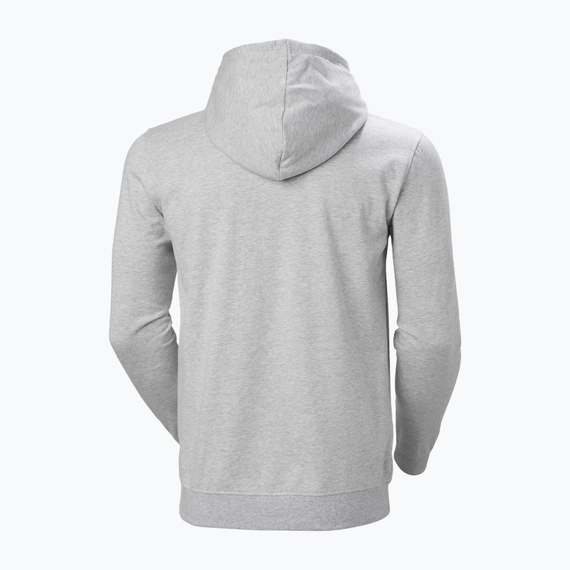 Bluza męska Helly Hansen Nord Graphic Pullover Hoodie grey melang 2