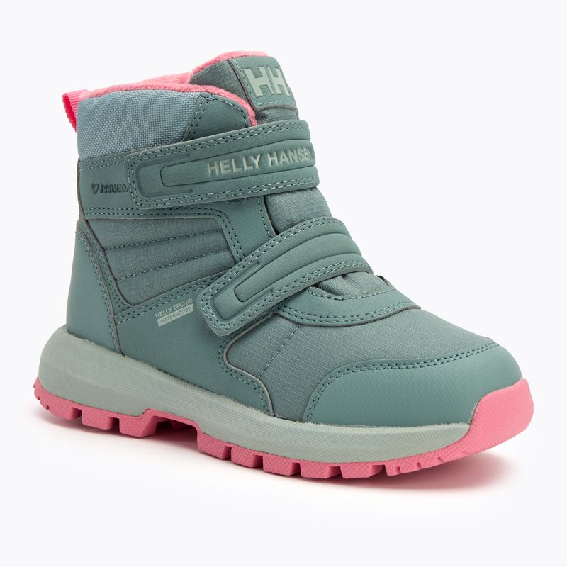 Śniegowce dziecięce Helly Hansen Jk Bowstring Boot HellyTech cactus/green mist