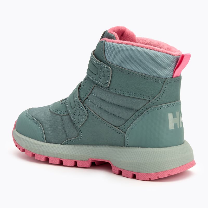 Śniegowce dziecięce Helly Hansen Jk Bowstring Boot HellyTech cactus/green mist 3