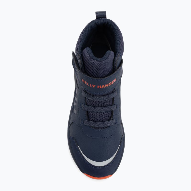 Śniegowce dziecięce Helly Hansen Jk Shelter HellyTech navy/cherry tomato 5