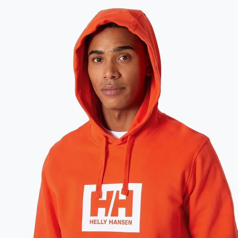 Bluza męska Helly Hansen HH Box Hoodie cherry tomato 3