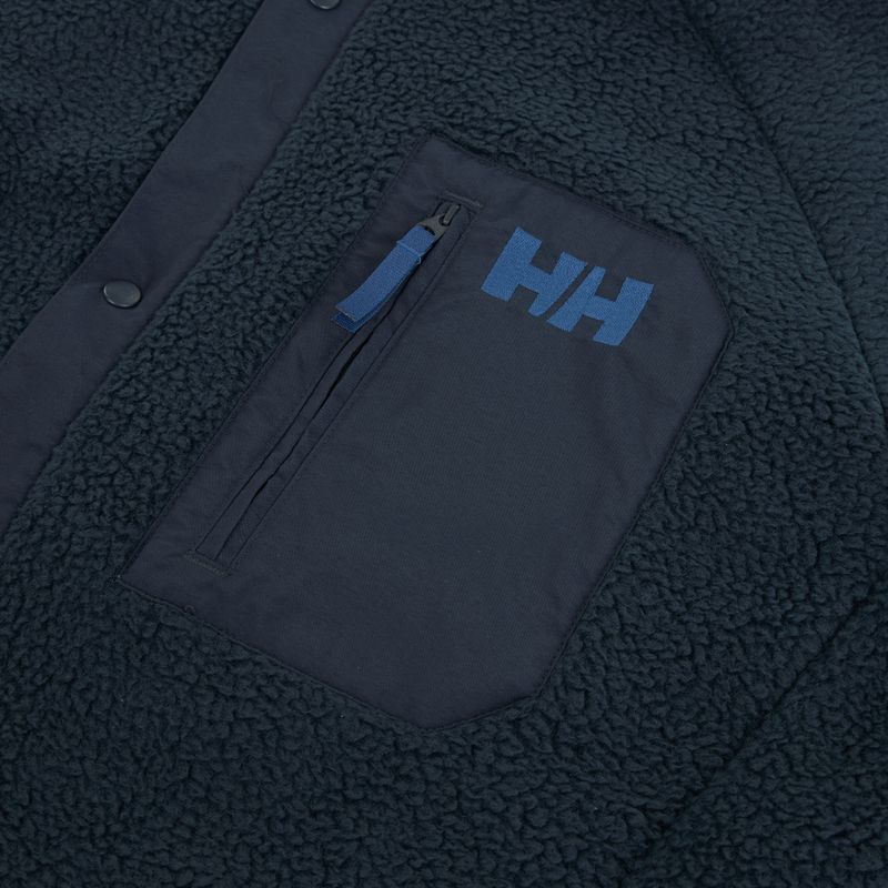 Bluza męska Helly Hansen Panorama Pile Snap navy 3
