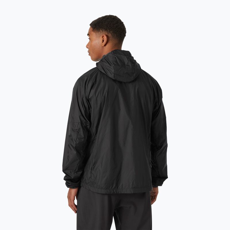 Kurtka przeciwwiatrowa męska Helly Hansen Rapide Insulator Wind black 2