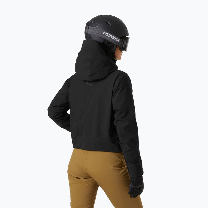 Kurtka narciarska damska Helly Hansen Kvitfjell 3-in-1 Shell Ski black 2