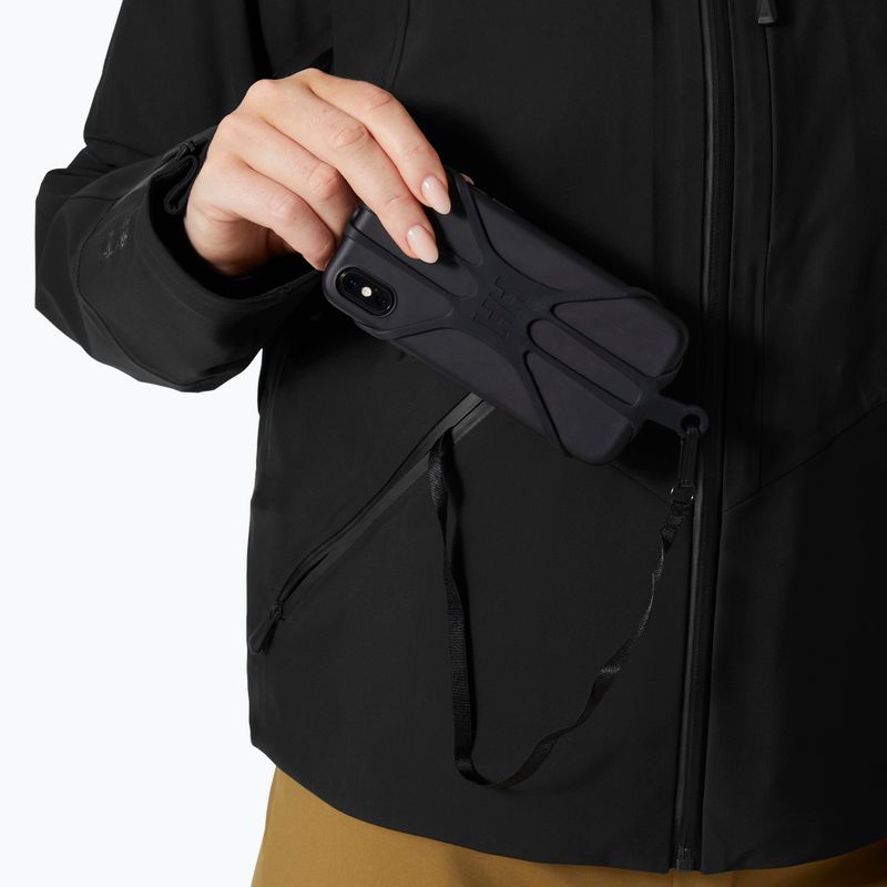 Kurtka narciarska damska Helly Hansen Kvitfjell 3-in-1 Shell Ski black 4