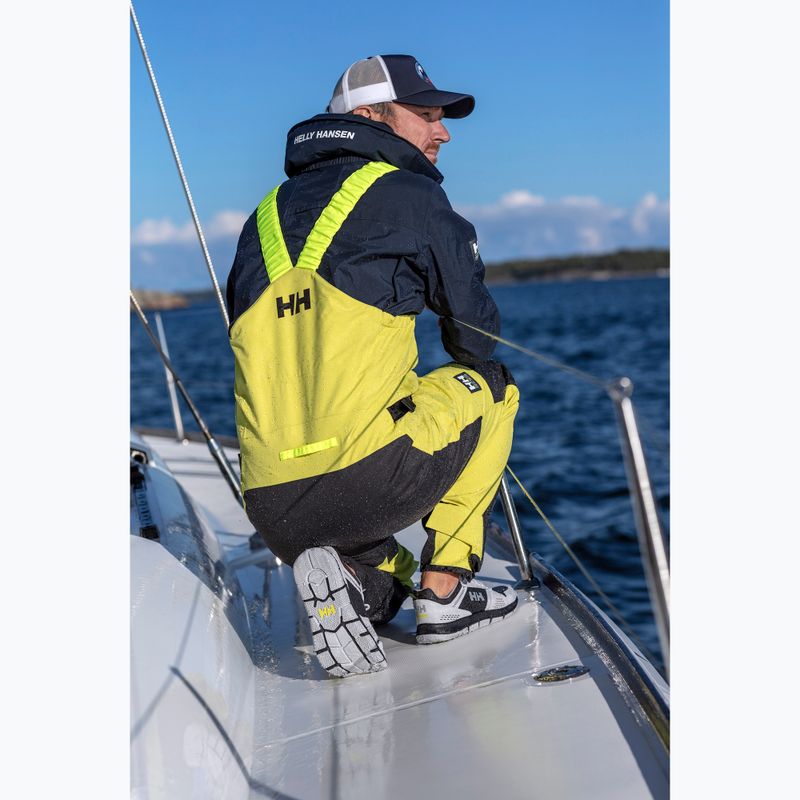 Spodnie żeglarskie męskie  Helly Hansen Skagen Pro Bib cyber lime 8