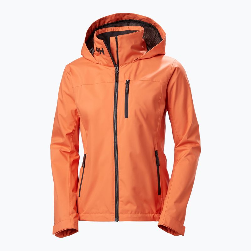 Kurtka żeglarska damska Helly Hansen Crew Hooded 2.0 bonfire 8