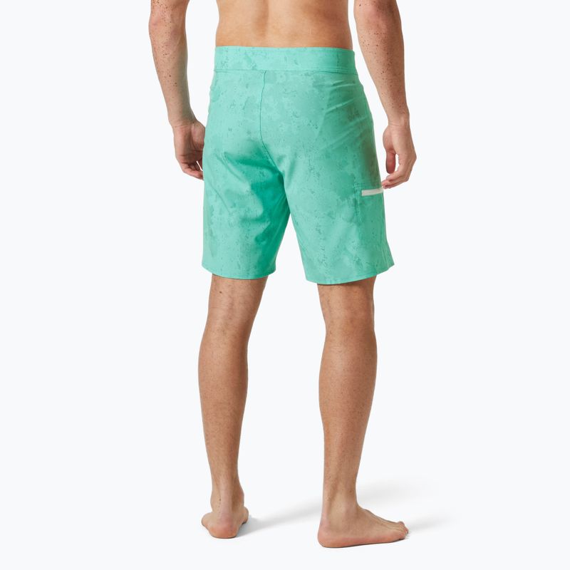 Szorty kąpielowe męskie Helly Hansen HP Board 9" 3.0 lagoon sea map camo aop 2
