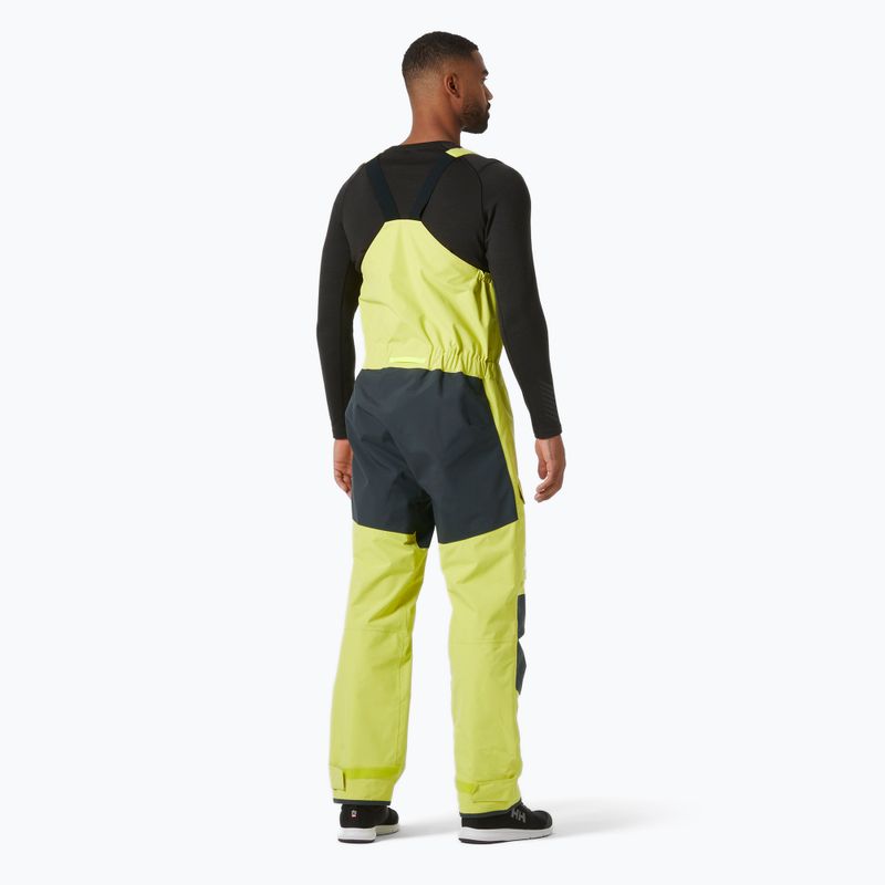 Spodnie żeglarskie męskie Helly Hansen Pier 4.0 Bib cyber lime 2
