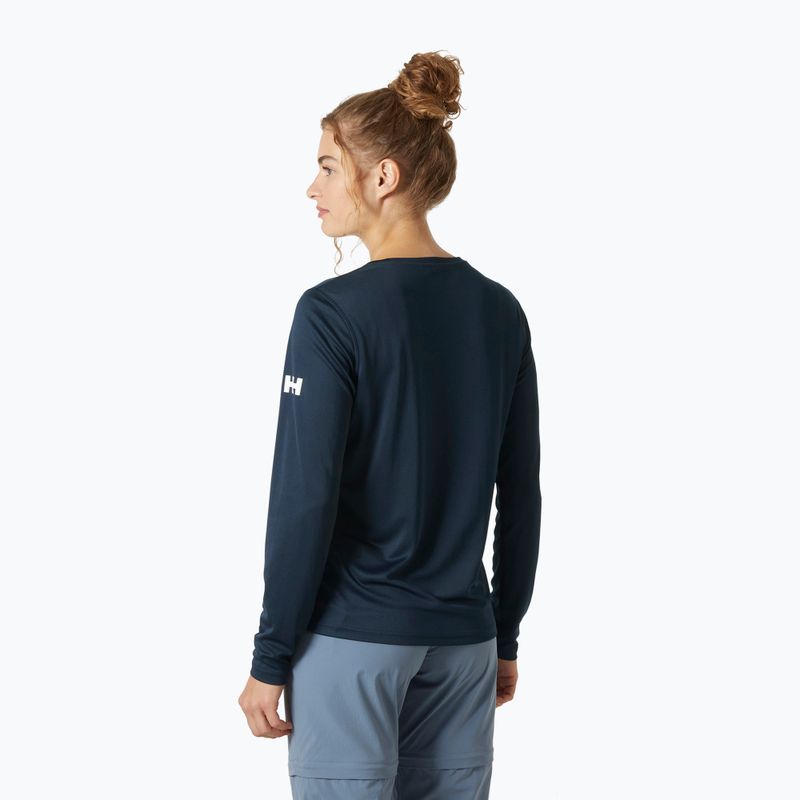 Longsleeve damski Helly Hansen HH Tech Crew 2.0 navy 2