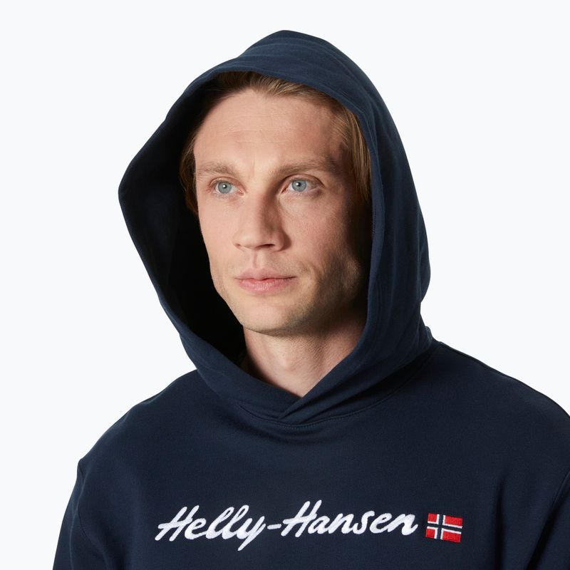 Bluza męska Helly Hansen Core Graphic Sweat Hoodie navy 3