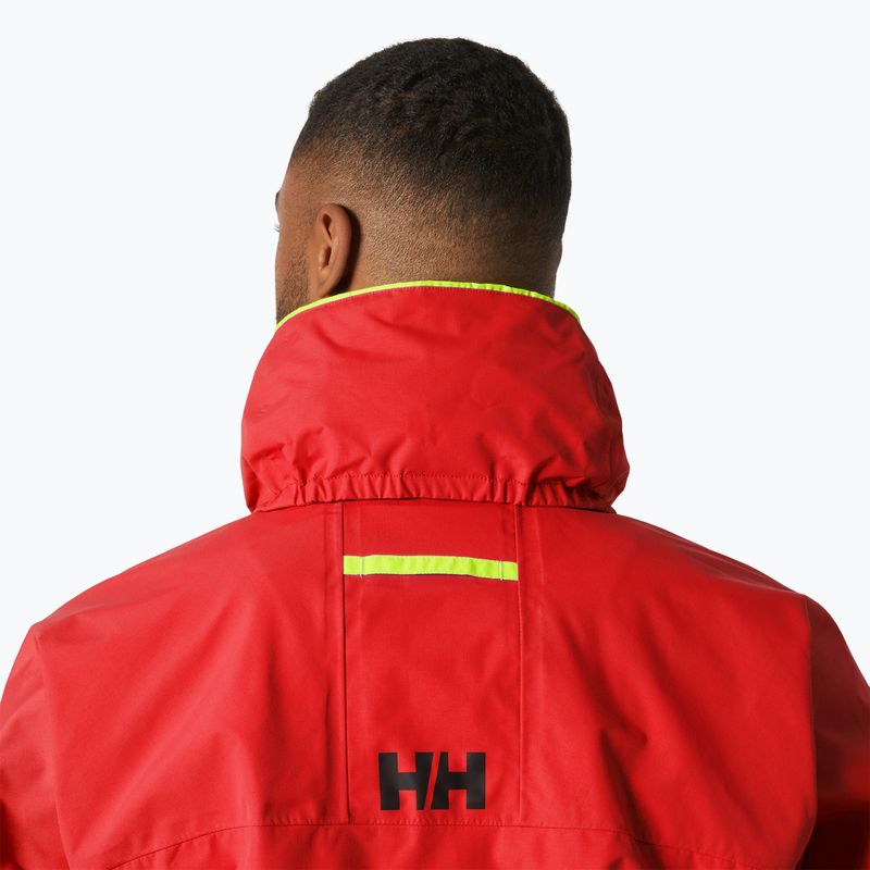 Kurtka żeglarska męska Helly Hansen Pier 4.0 alert red 4