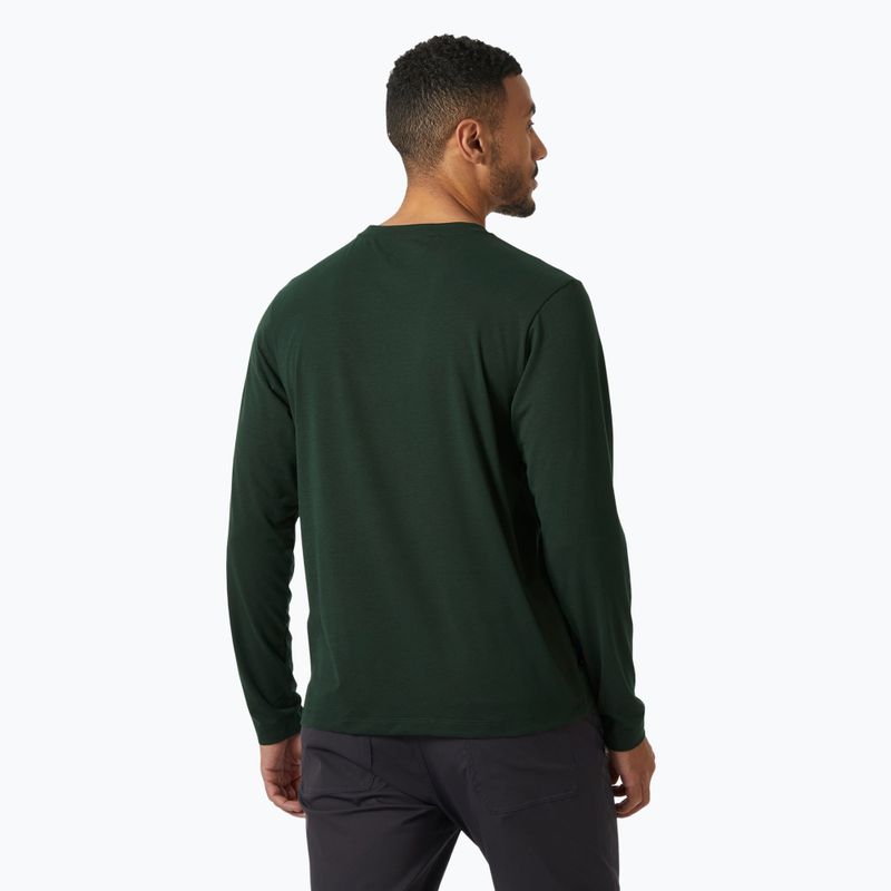 Longsleeve męski Helly Hansen Skog Graphic dark jungle 2