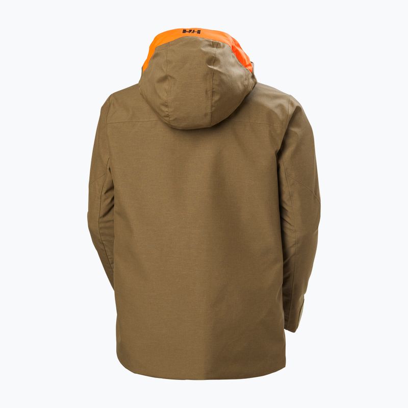 Kurtka narciarska męska Helly Hansen Garibaldi 2.0 sepia 10