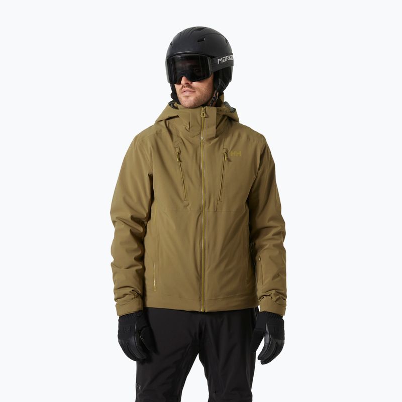 Kurtka narciarska męska Helly Hansen Alpha 4.0 sepia