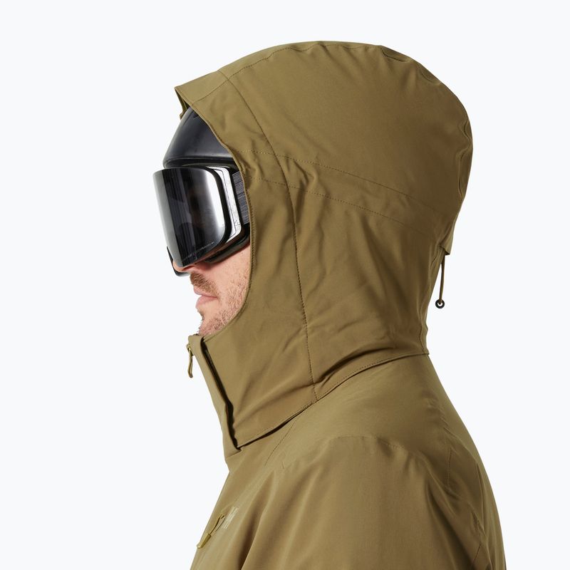 Kurtka narciarska męska Helly Hansen Alpha 4.0 sepia 3