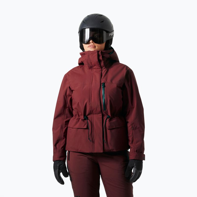 Kurtka narciarska damska Helly Hansen Nora Insulated 2.0 mars red