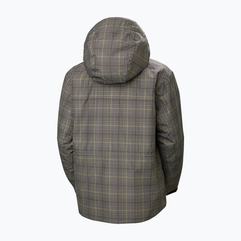 Kurtka narciarska damska Helly Hansen Nora Insulated 2.0 pebble broxburn plaid aop 4