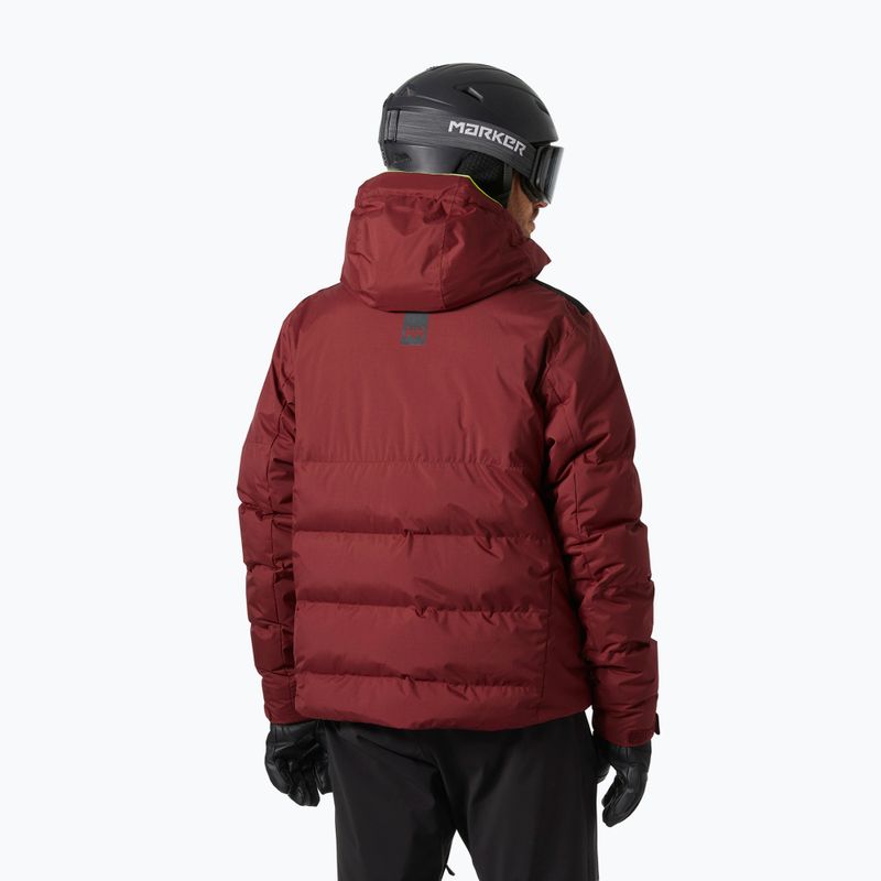 Kurtka narciarska męska Helly Hansen Kvitfjell Race Puffy mars red 2