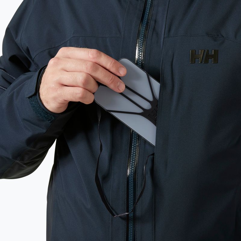Kurtka narciarska męska Helly Hansen Courchavel navy 4